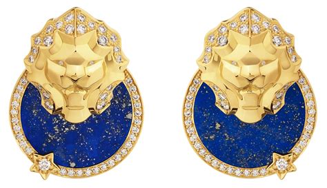 The Sous le Signe du Lion Earrings 